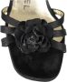 Chanel Vintage Pre-owned Leather sandals Black Dames - Thumbnail 5
