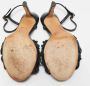 Chanel Vintage Pre-owned Leather sandals Black Dames - Thumbnail 4