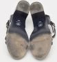 Chanel Vintage Pre-owned Leather sandals Black Dames - Thumbnail 4