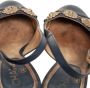 Chanel Vintage Pre-owned Leather sandals Blue Dames - Thumbnail 7