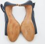 Chanel Vintage Pre-owned Leather sandals Blue Dames - Thumbnail 6