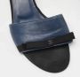 Chanel Vintage Pre-owned Leather sandals Blue Dames - Thumbnail 7