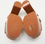 Chanel Vintage Pre-owned Leather sandals Brown Dames - Thumbnail 6
