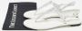 Chanel Vintage Pre-owned Leather sandals Gray Dames - Thumbnail 9
