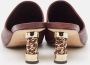 Chanel Vintage Pre-owned Leather sandals Red Dames - Thumbnail 5