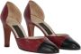 Chanel Vintage Pre-owned Leather sandals Red Dames - Thumbnail 2