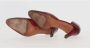 Chanel Vintage Pre-owned Leather sandals Red Dames - Thumbnail 9