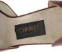 Chanel Vintage Pre-owned Leather sandals Red Dames - Thumbnail 10