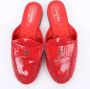 Chanel Vintage Pre-owned Leather sandals Red Dames - Thumbnail 2