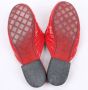 Chanel Vintage Pre-owned Leather sandals Red Dames - Thumbnail 7