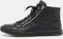 Chanel Vintage Pre-owned Leather sneakers Black Dames - Thumbnail 2