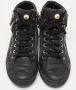 Chanel Vintage Pre-owned Leather sneakers Black Dames - Thumbnail 3