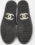 Chanel Vintage Pre-owned Leather sneakers Black Dames - Thumbnail 6