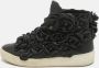 Chanel Vintage Pre-owned Leather sneakers Black Dames - Thumbnail 2