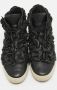 Chanel Vintage Pre-owned Leather sneakers Black Dames - Thumbnail 3