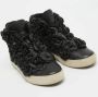 Chanel Vintage Pre-owned Leather sneakers Black Dames - Thumbnail 4