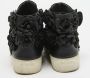 Chanel Vintage Pre-owned Leather sneakers Black Dames - Thumbnail 5