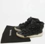 Chanel Vintage Pre-owned Leather sneakers Black Dames - Thumbnail 9