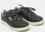 Chanel Vintage Pre-owned Leather sneakers Black Dames - Thumbnail 4