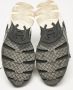 Chanel Vintage Pre-owned Leather sneakers Black Dames - Thumbnail 6