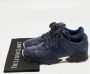 Chanel Vintage Pre-owned Leather sneakers Blue Dames - Thumbnail 9