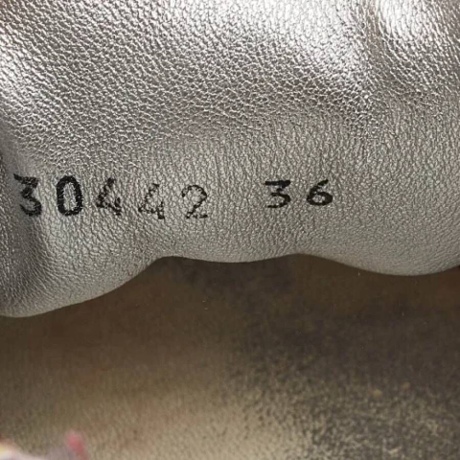 Chanel Vintage Pre-owned Leather sneakers Multicolor Dames