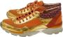 Chanel Vintage Pre-owned Leather sneakers Orange Dames - Thumbnail 3