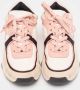 Chanel Vintage Pre-owned Leather sneakers Pink Dames - Thumbnail 2