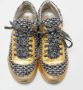 Chanel Vintage Pre-owned Leather sneakers Yellow Dames - Thumbnail 3