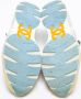Chanel Vintage Pre-owned Leather sneakers Yellow Dames - Thumbnail 6