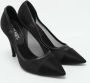 Chanel Vintage Pre-owned Mesh heels Black Dames - Thumbnail 4