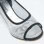 Chanel Vintage Pre-owned Mesh heels Gray Dames - Thumbnail 6