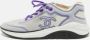 Chanel Vintage Pre-owned Mesh sneakers Purple Dames - Thumbnail 2