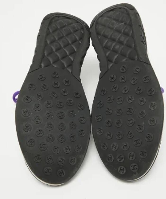 Chanel Vintage Pre-owned Mesh sneakers Purple Dames