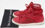 Chanel Vintage Pre-owned Mesh sneakers Red Dames - Thumbnail 9
