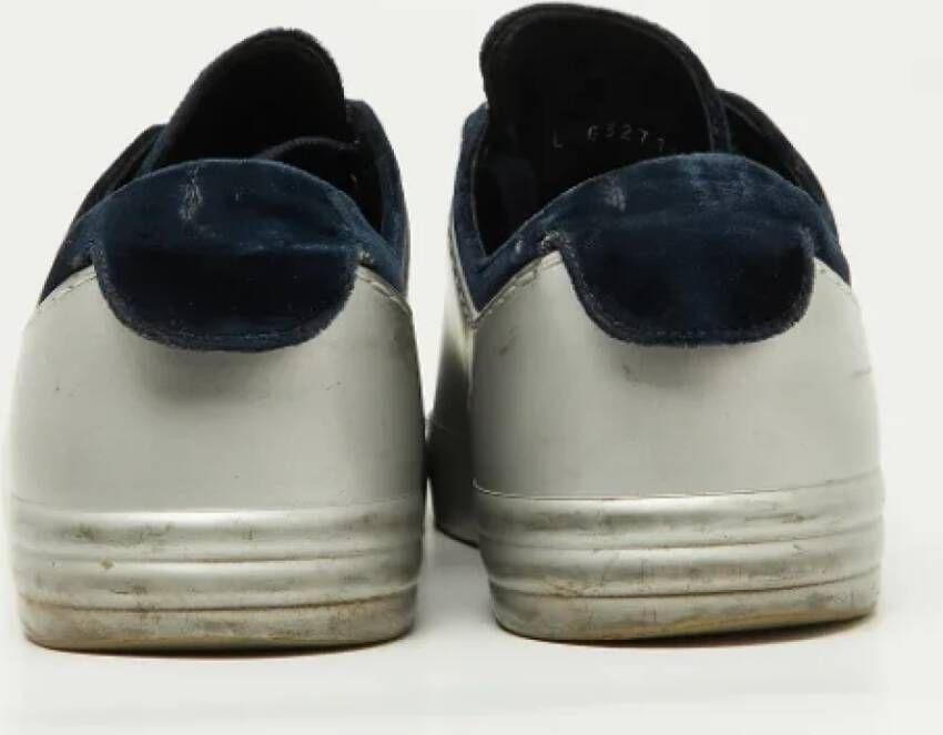 Chanel Vintage Pre-owned Rubber sneakers Gray Dames