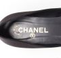 Chanel Vintage Pre-owned Satin flats Black Dames - Thumbnail 10