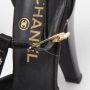 Chanel Vintage Pre-owned Satin heels Black Dames - Thumbnail 3