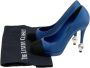 Chanel Vintage Pre-owned Satin heels Blue Dames - Thumbnail 8