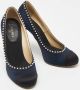 Chanel Vintage Pre-owned Satin heels Blue Dames - Thumbnail 4
