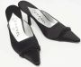 Chanel Vintage Pre-owned Satin mules Black Dames - Thumbnail 4