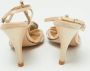 Chanel Vintage Pre-owned Satin sandals Beige Dames - Thumbnail 5