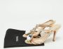 Chanel Vintage Pre-owned Satin sandals Beige Dames - Thumbnail 9