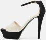 Chanel Vintage Pre-owned Satin sandals White Dames - Thumbnail 2