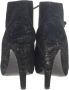Chanel Vintage Pre-owned Suede boots Black Dames - Thumbnail 4