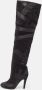 Chanel Vintage Pre-owned Suede boots Black Dames - Thumbnail 2