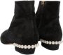 Chanel Vintage Pre-owned Suede boots Black Dames - Thumbnail 4