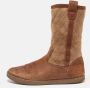 Chanel Vintage Pre-owned Suede boots Brown Dames - Thumbnail 2