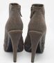 Chanel Vintage Pre-owned Suede boots Gray Dames - Thumbnail 5