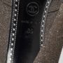 Chanel Vintage Pre-owned Suede boots Gray Dames - Thumbnail 8